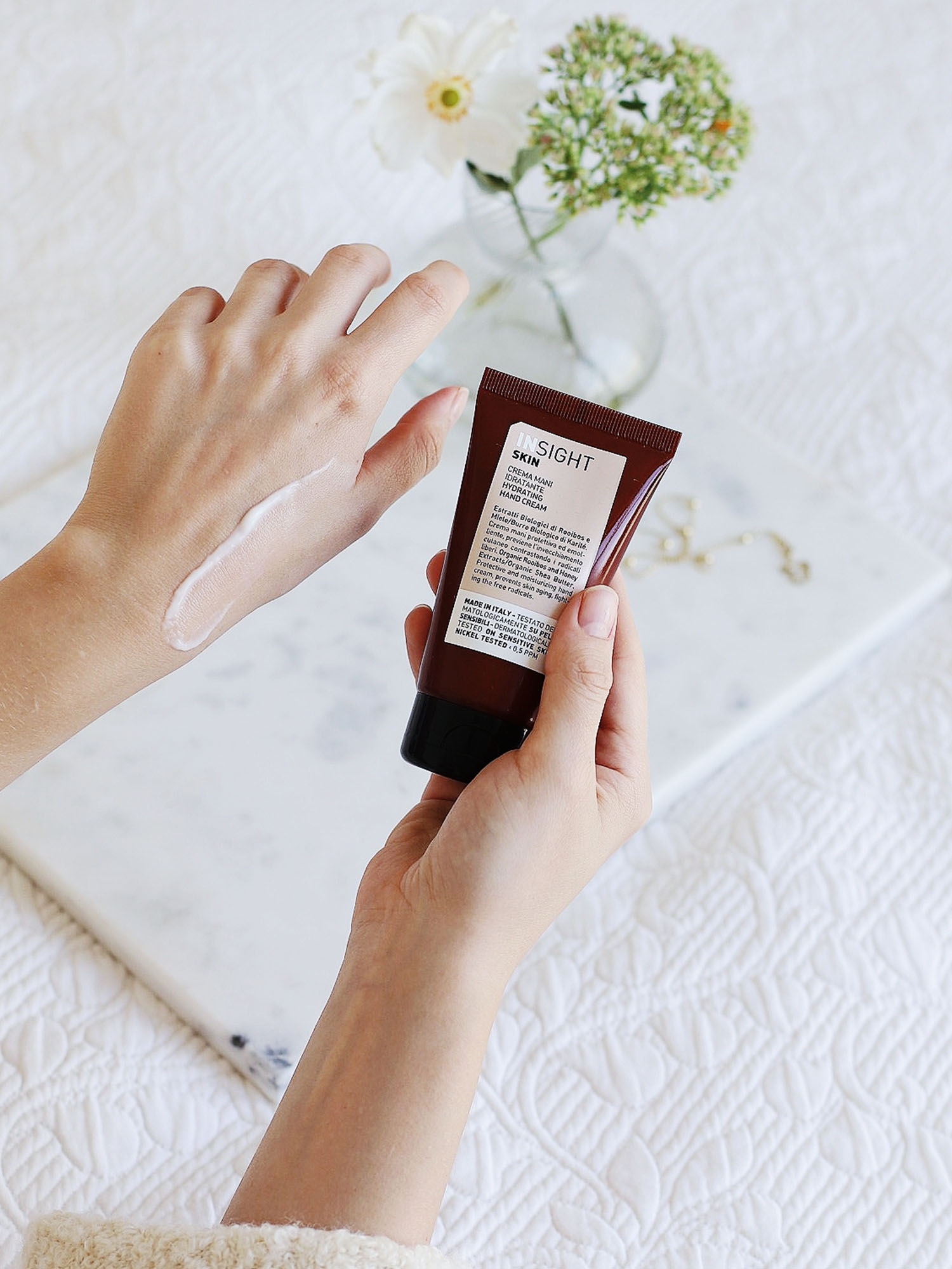 HYDRATING HAND CREAM - Nawilżający krem do rąk 75ml INSIGHT SKIN