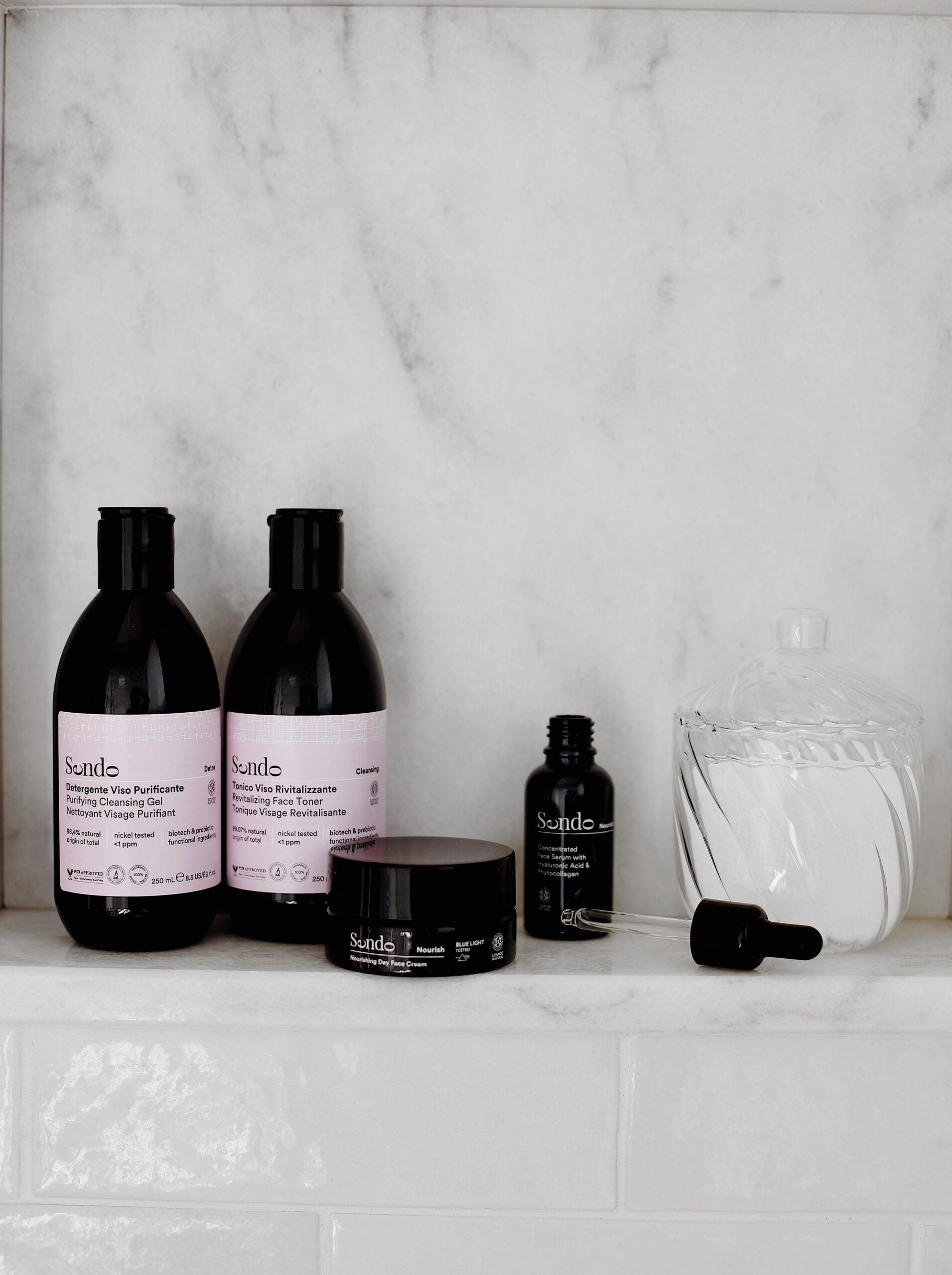 Zestaw nawilżający do pielęgnacji twarzy Skin Care SENDO