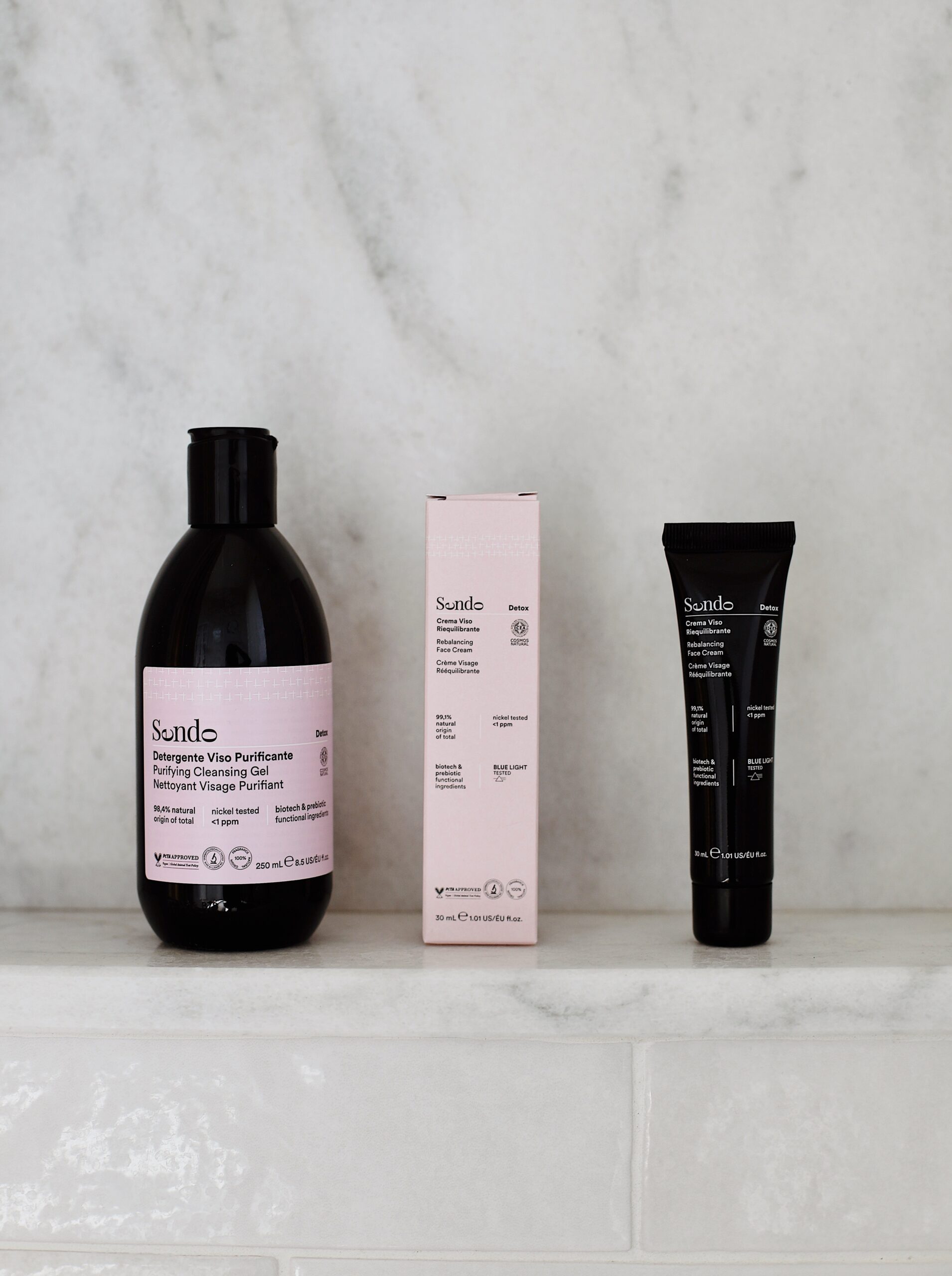 Zestaw normalizujący do pielęgnacji twarzy Skin Care SENDO